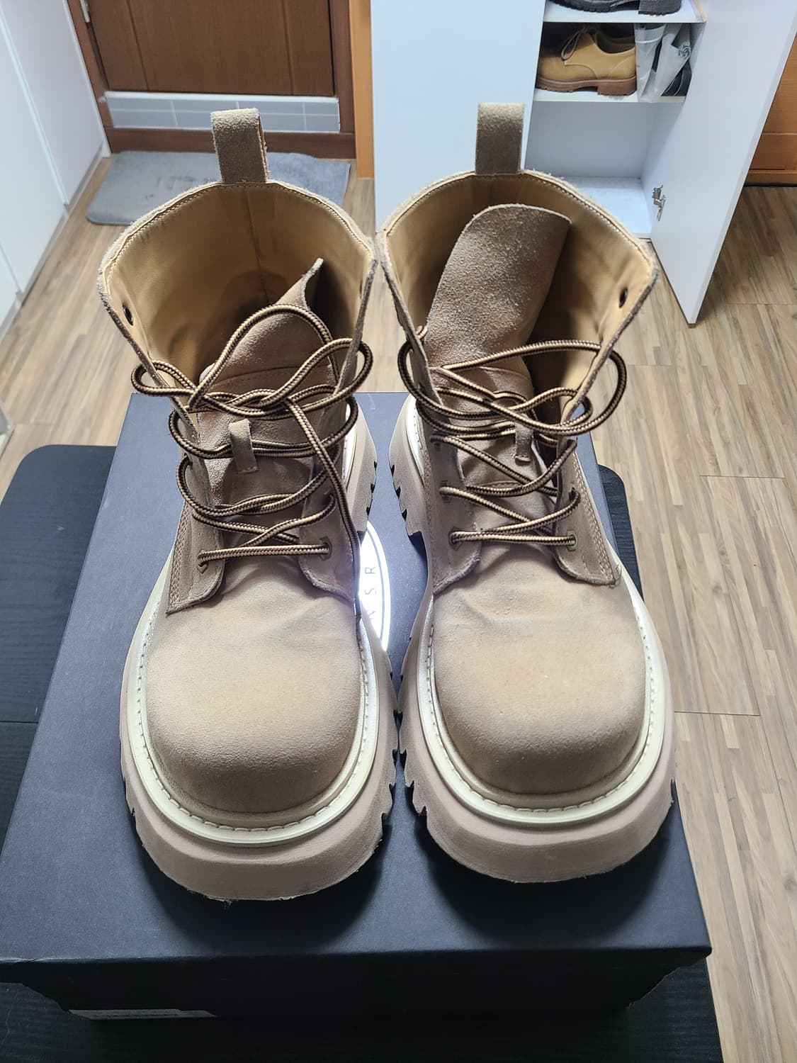 디앤에스알 dnsr 맘모스 스웨이드 워커 베이지 260 상품이미지2