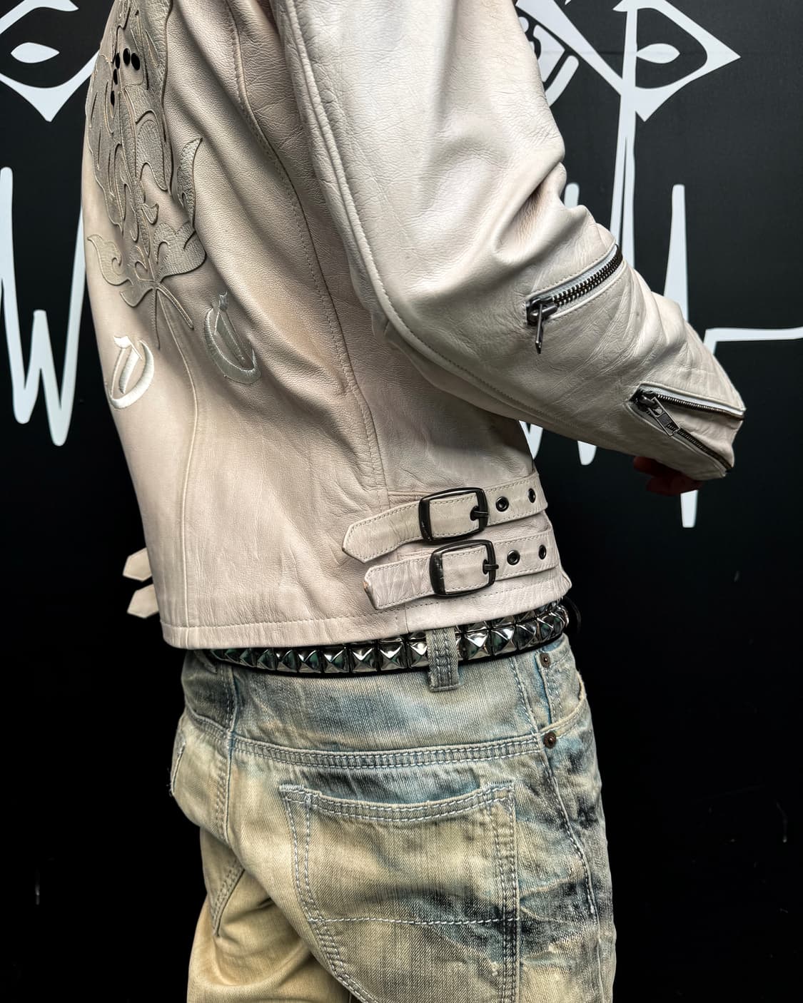 CUSTOM CULTURE – White Goat Skin Rider J 상품이미지10