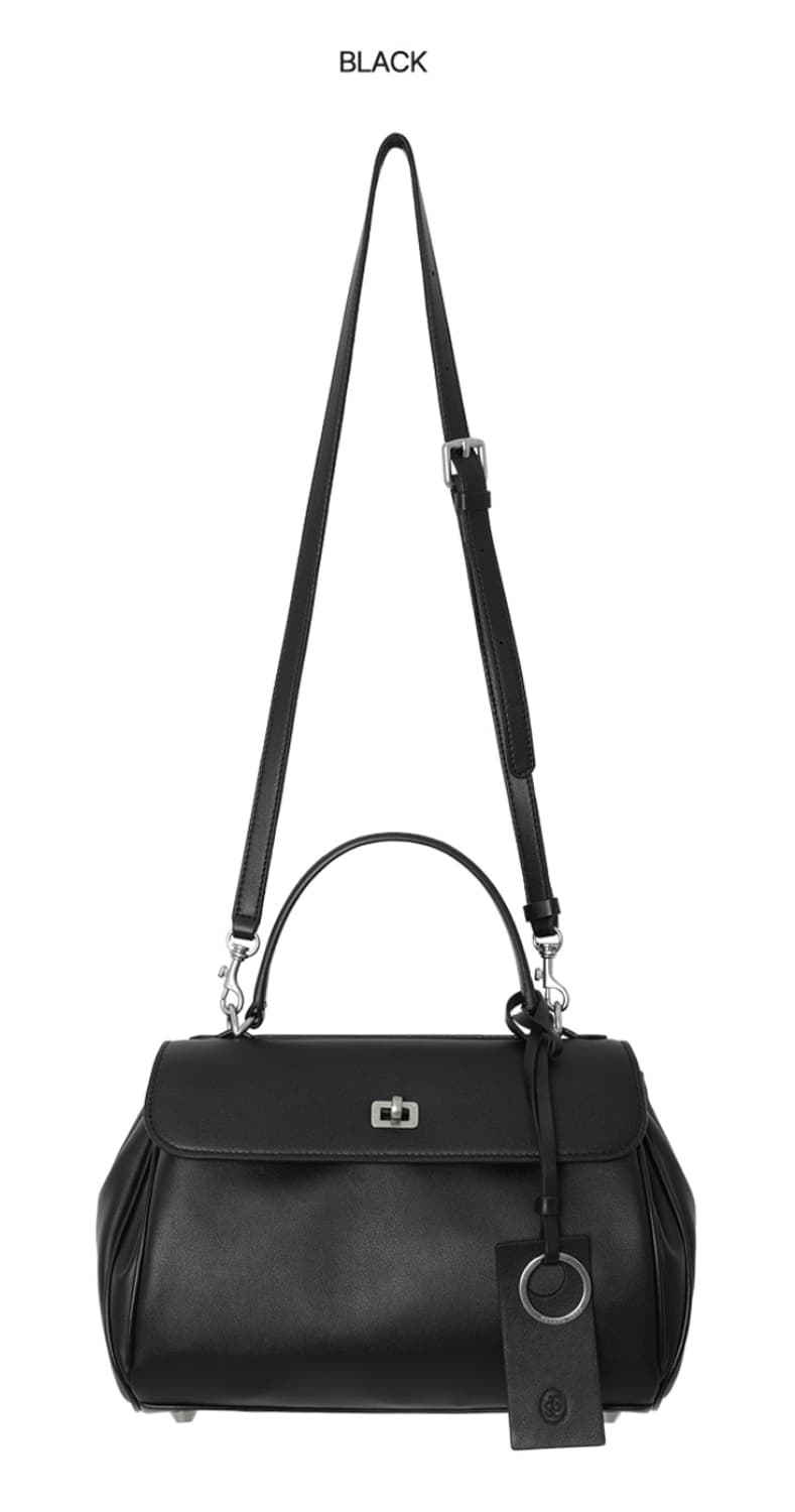 시야쥬 레더 미쉘백 S사이즈 블랙 상품이미지3