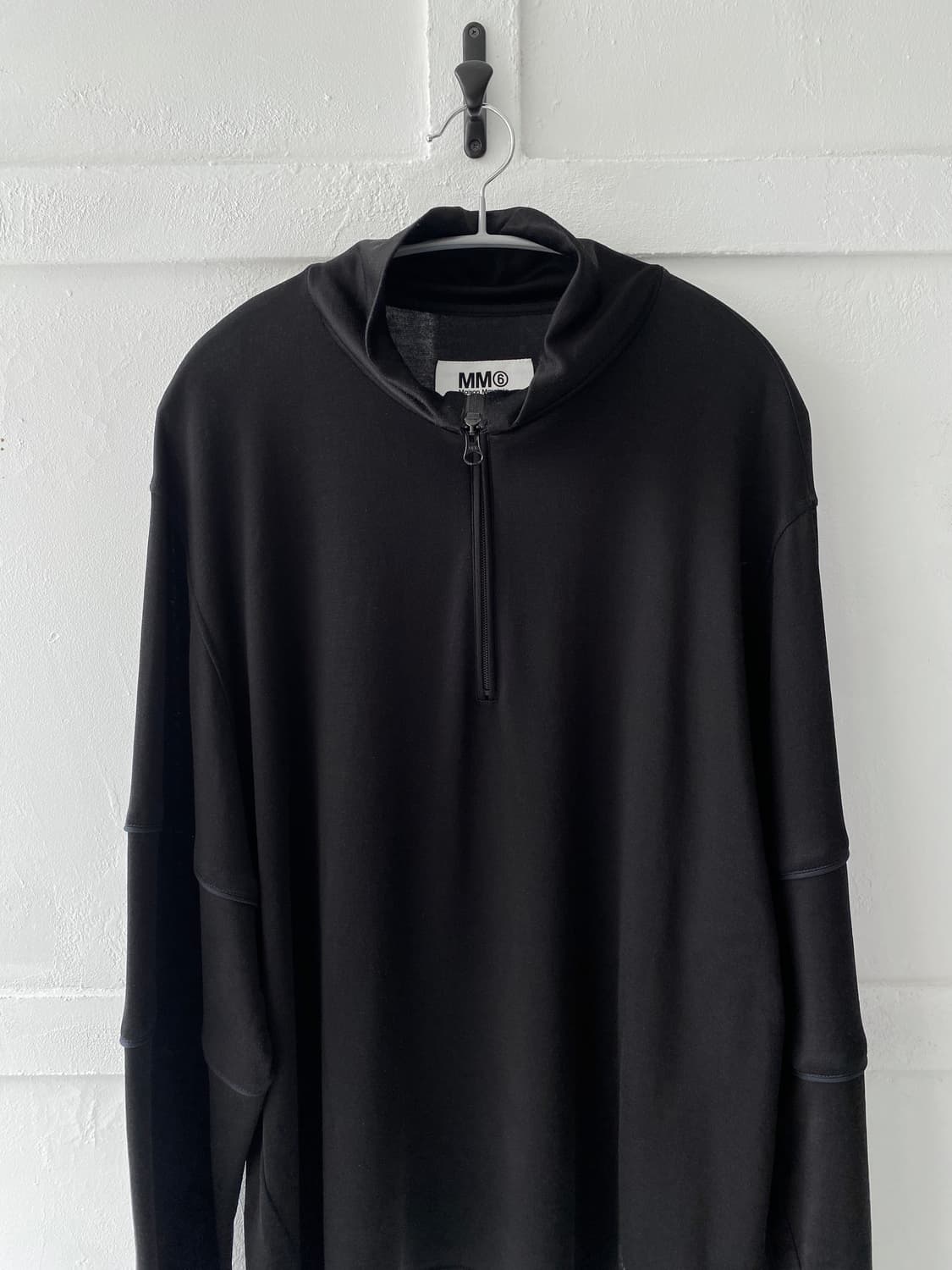 [MM6] half zip sweatshirt 상품이미지3