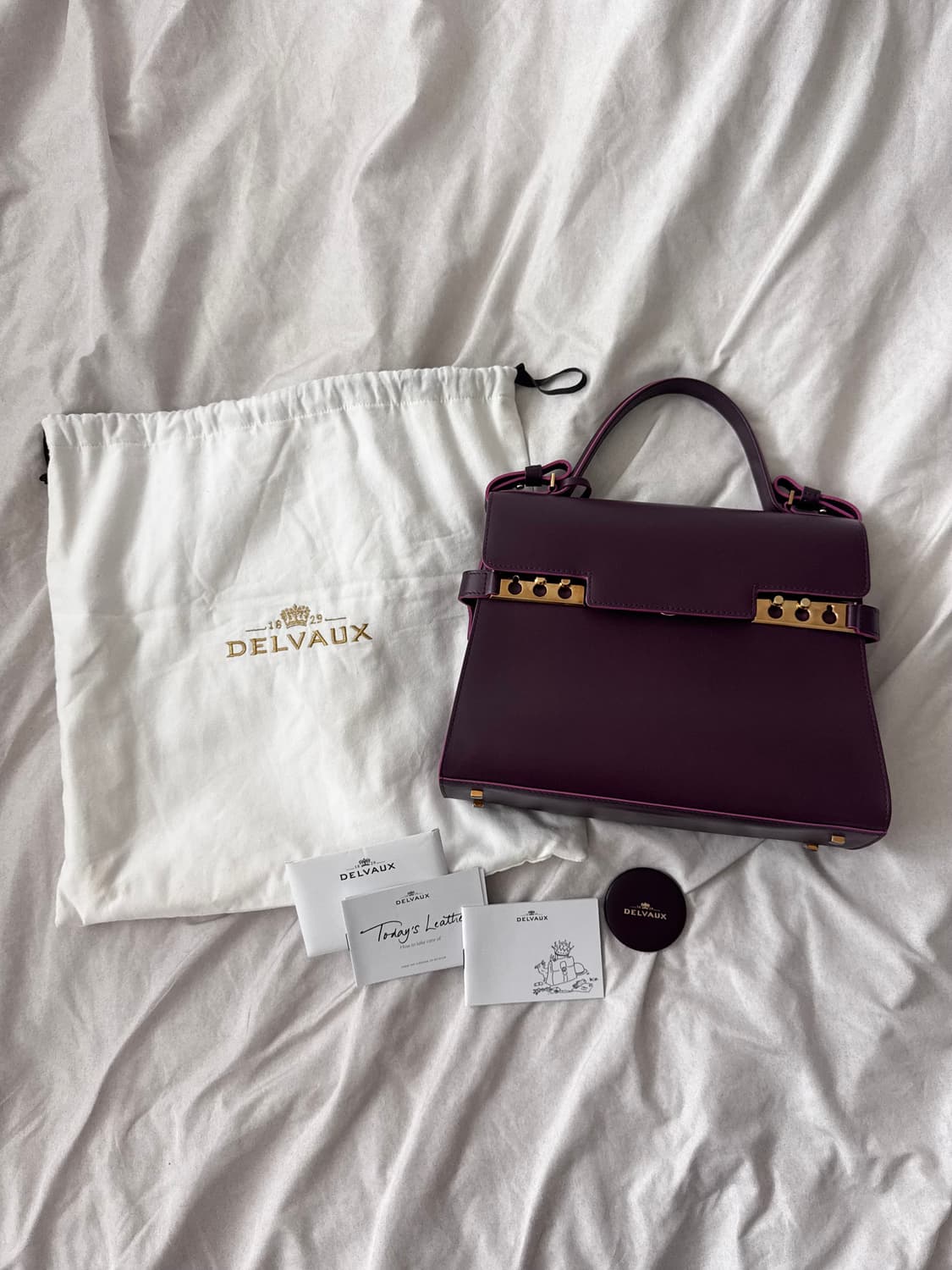 delvaux 델보 톰페트 탕페트 MM 풀구성 상품이미지1