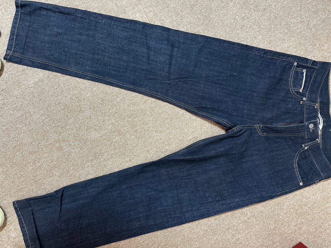 유니폼 브릿지 셀비지 데님 M사이즈 상품이미지3