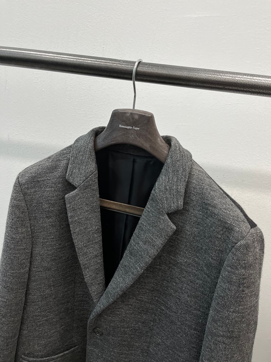 105) 시스템옴므 그레이 울자켓  상품이미지4