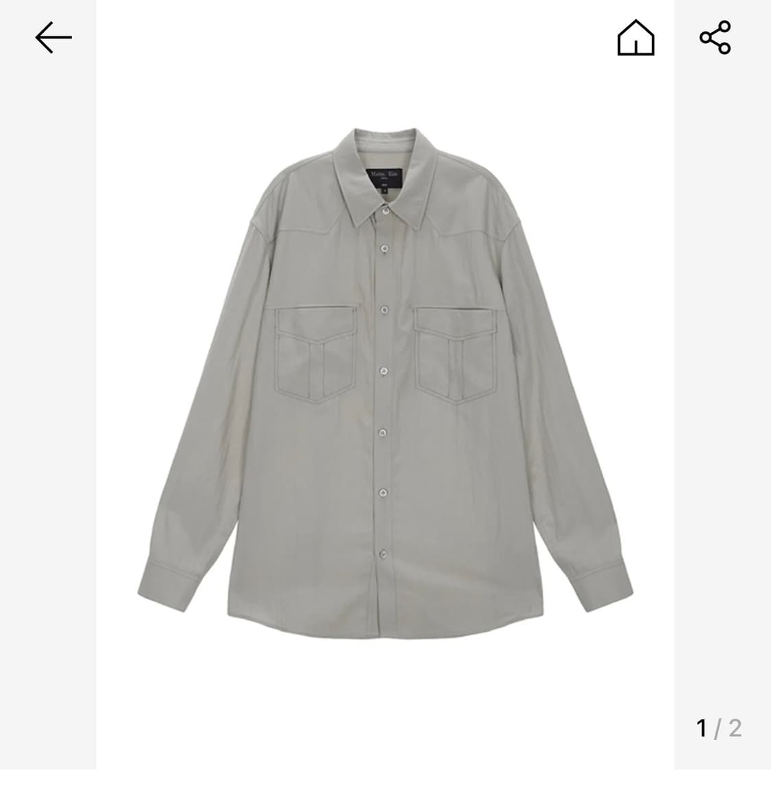 마뗑킴 셔츠 L 상품이미지1