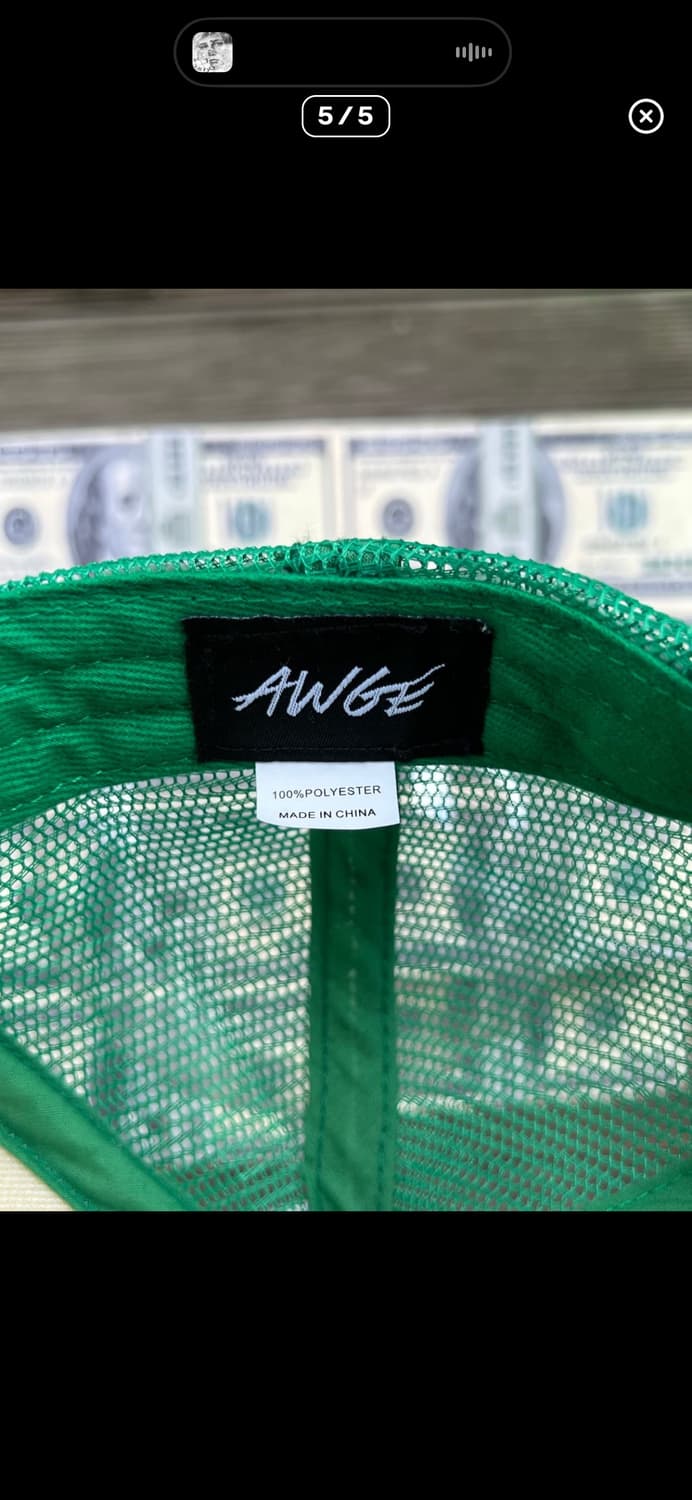 에이셉라키 Asap Rocky AWGE 트러커캡 상품이미지5