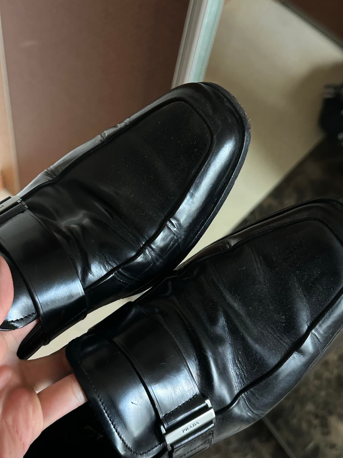 프라다 빈티지 로퍼 265 상품이미지3