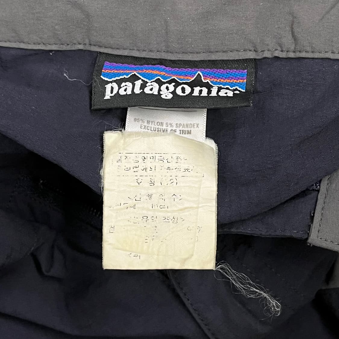 [정품] 파타고니아 회색 배색 카고 작업 바지 b14 상품이미지4
