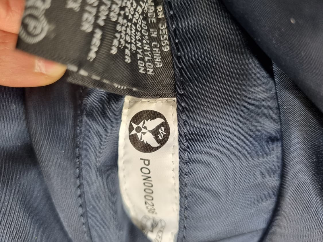 알파인더스트리 MA-1 네이비 XSMALL 상품이미지6