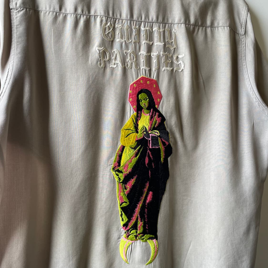 와코마리아 리오셀 오픈카라 마리아 반팔셔츠 상품이미지8