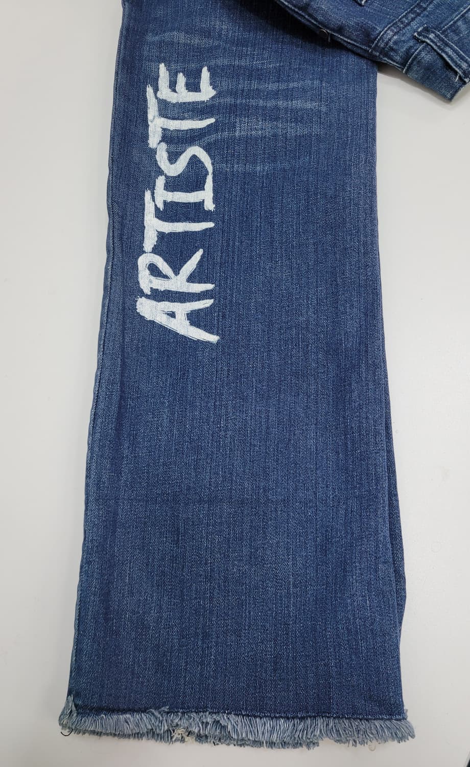 보브 V+eL 아티스트 레트링 컷팅 청바지 / 여 55 (64-94)  상품이미지6