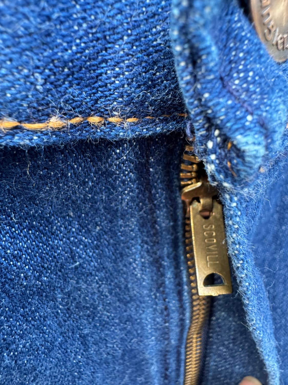 80s 랭글러 빈티지 945den 카우보이컷 고온스 데님 팬츠 부츠컷 상품이미지7