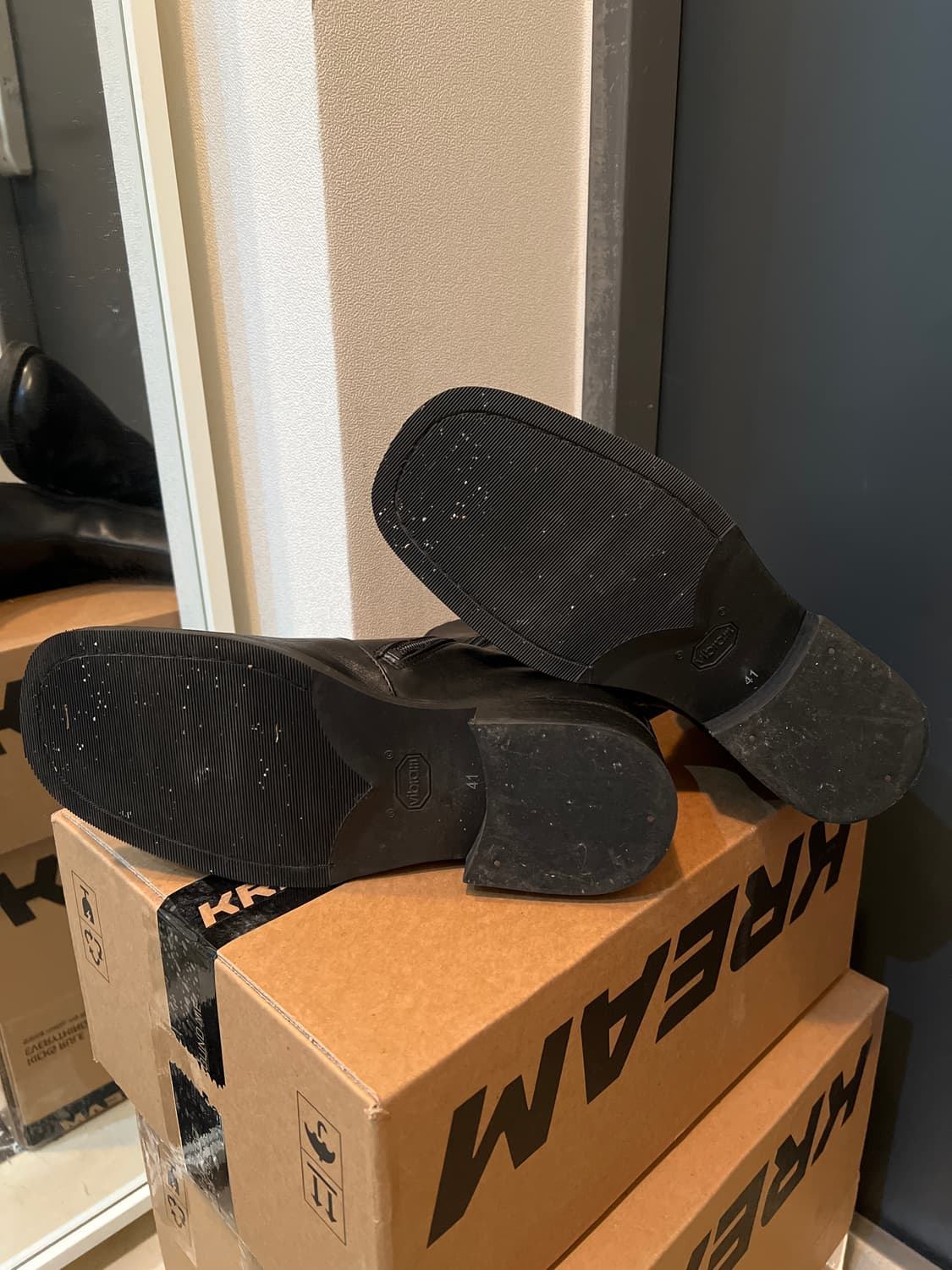 [41] 아워레가시 카미온 부츠 블랙 상품이미지3