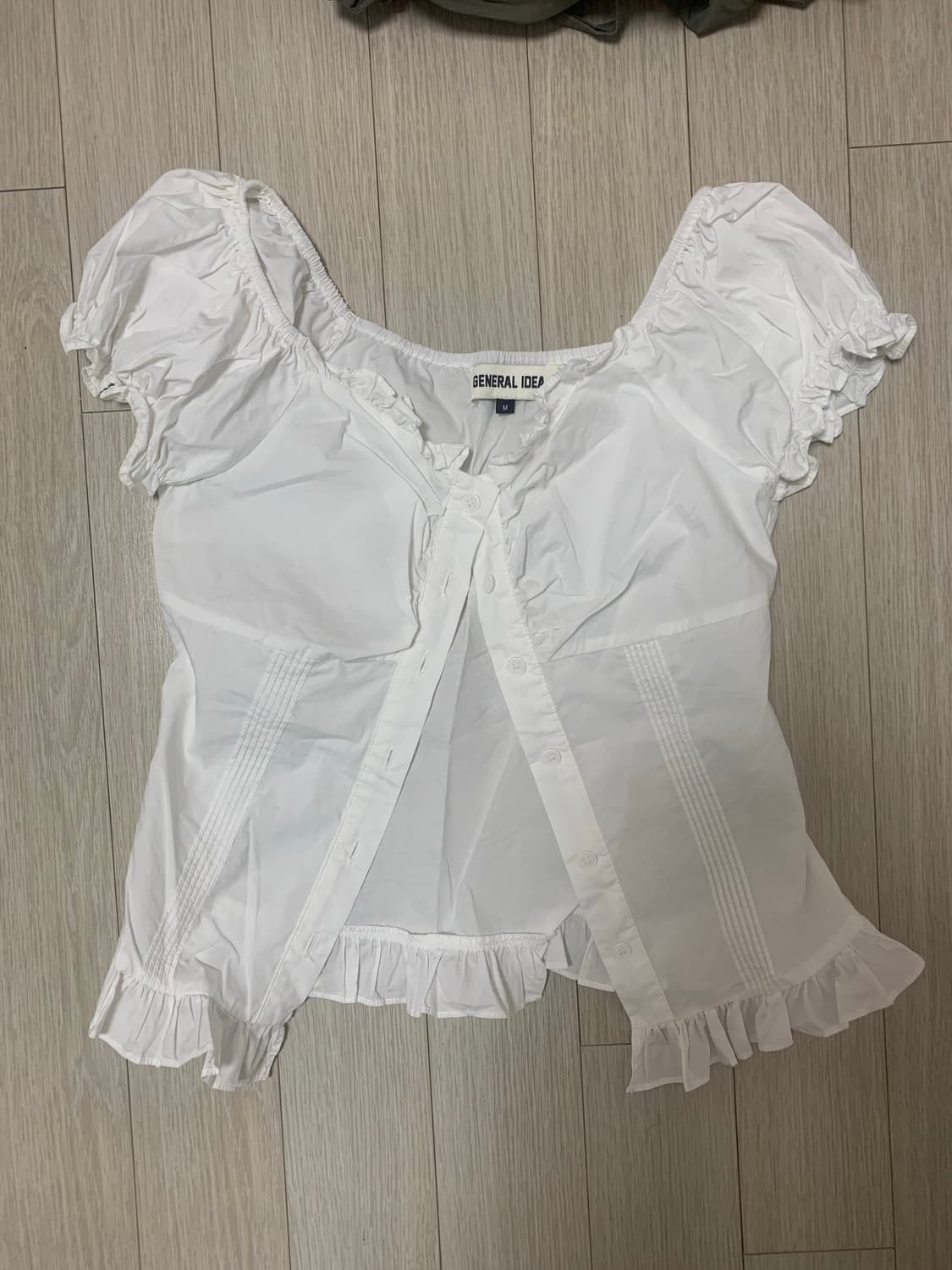 제너럴아이디어 반팔 블라우스 상품이미지1