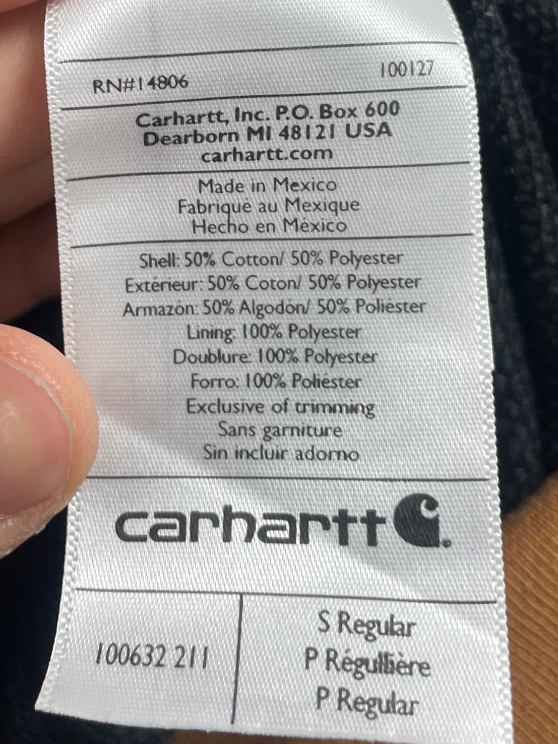 칼하트 써멀 된장 후드집업 (on.689)   상품이미지7