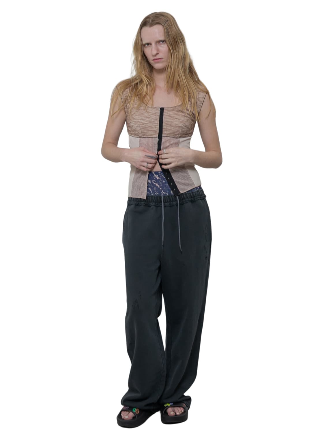 M) 퍼버즈 PERVERZE 25FW 스웻팬츠 상품이미지9