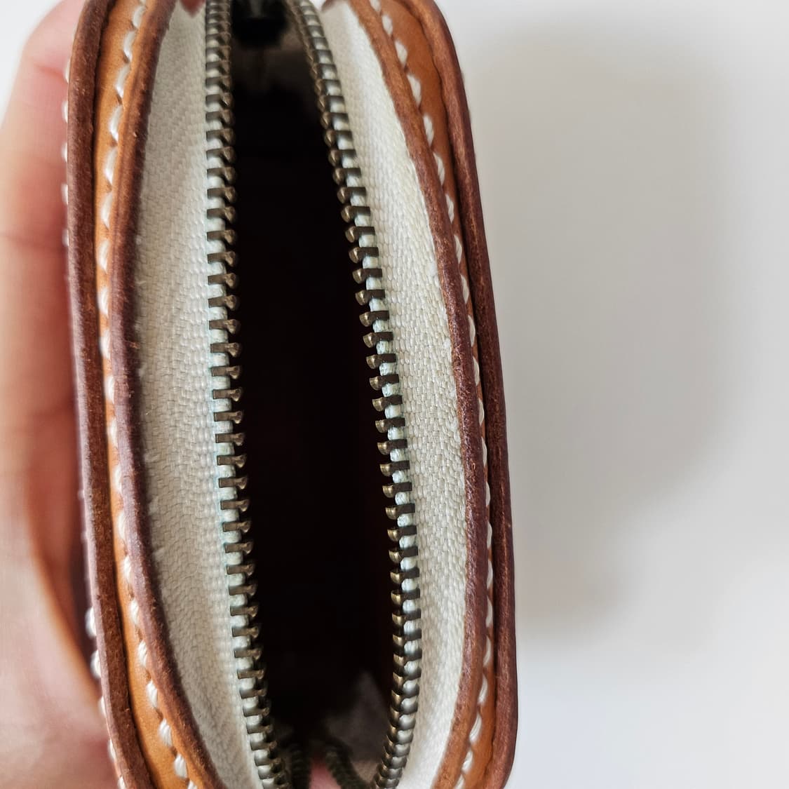 가죽지갑 공방가죽 핸드메이드 다람쥐 상품이미지3