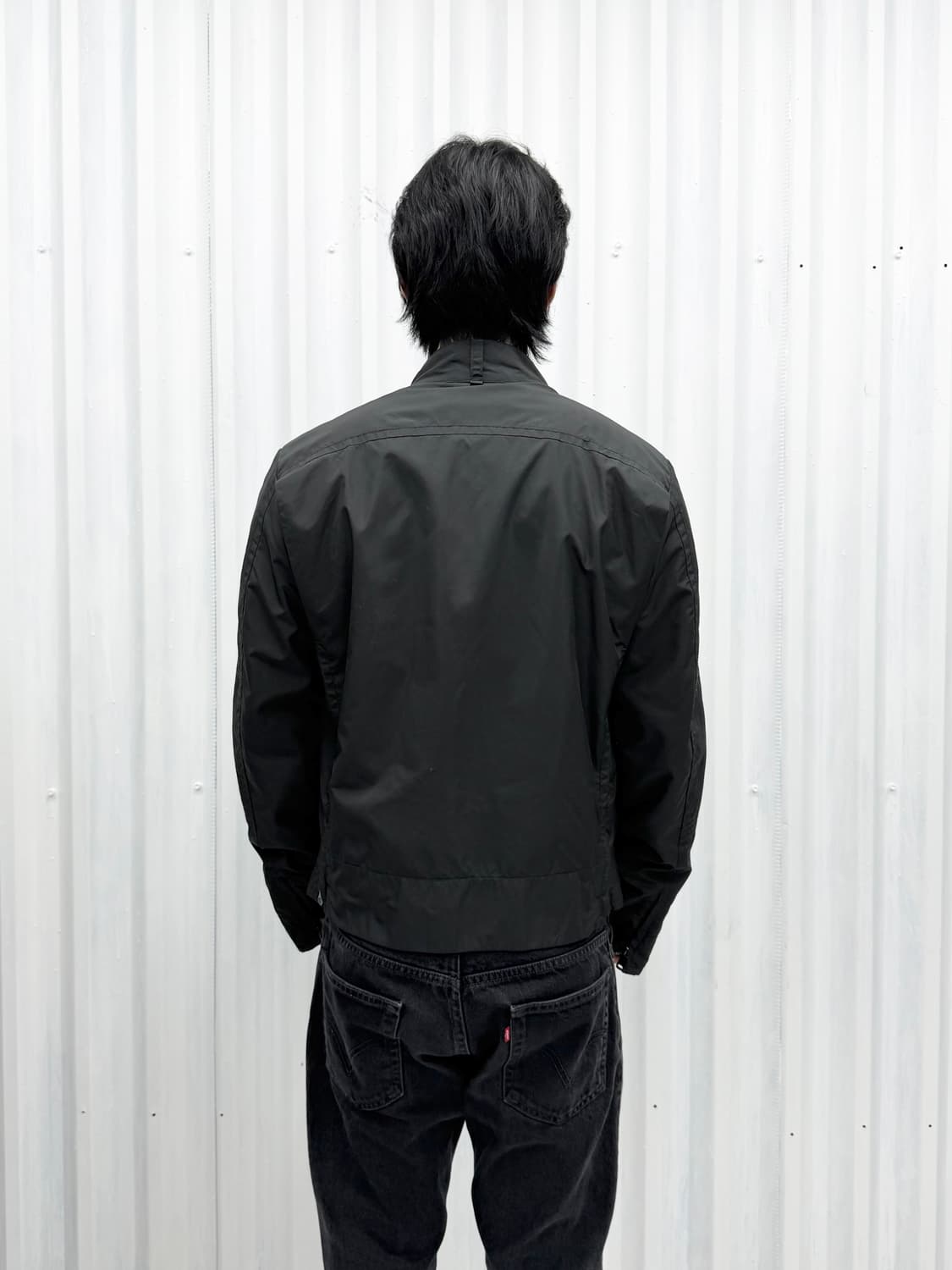 00s) Hugo Boss weatherproof moto jacket 상품이미지3