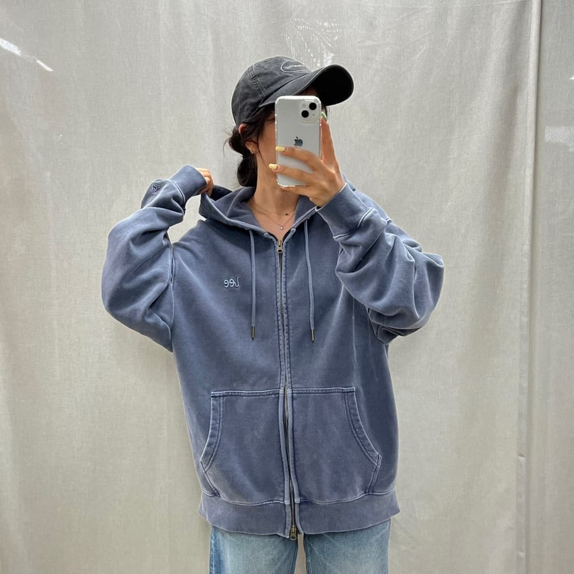 LEE 리 2WAY 후드 집업/#3859 상품이미지1