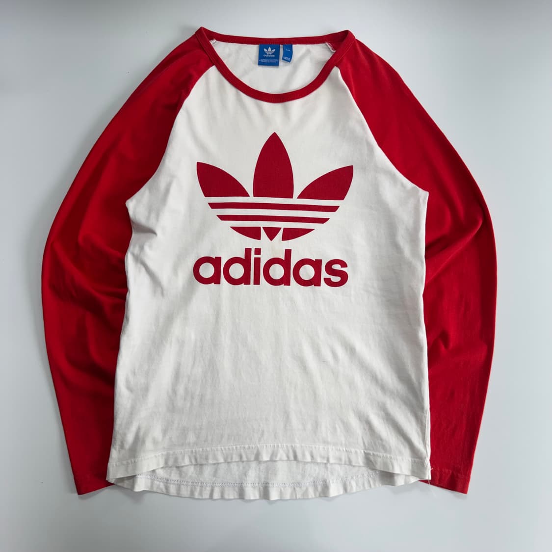 Adidas 아디다스 빅 파이어로고 레드 나그랑 롱슬리브  상품이미지3