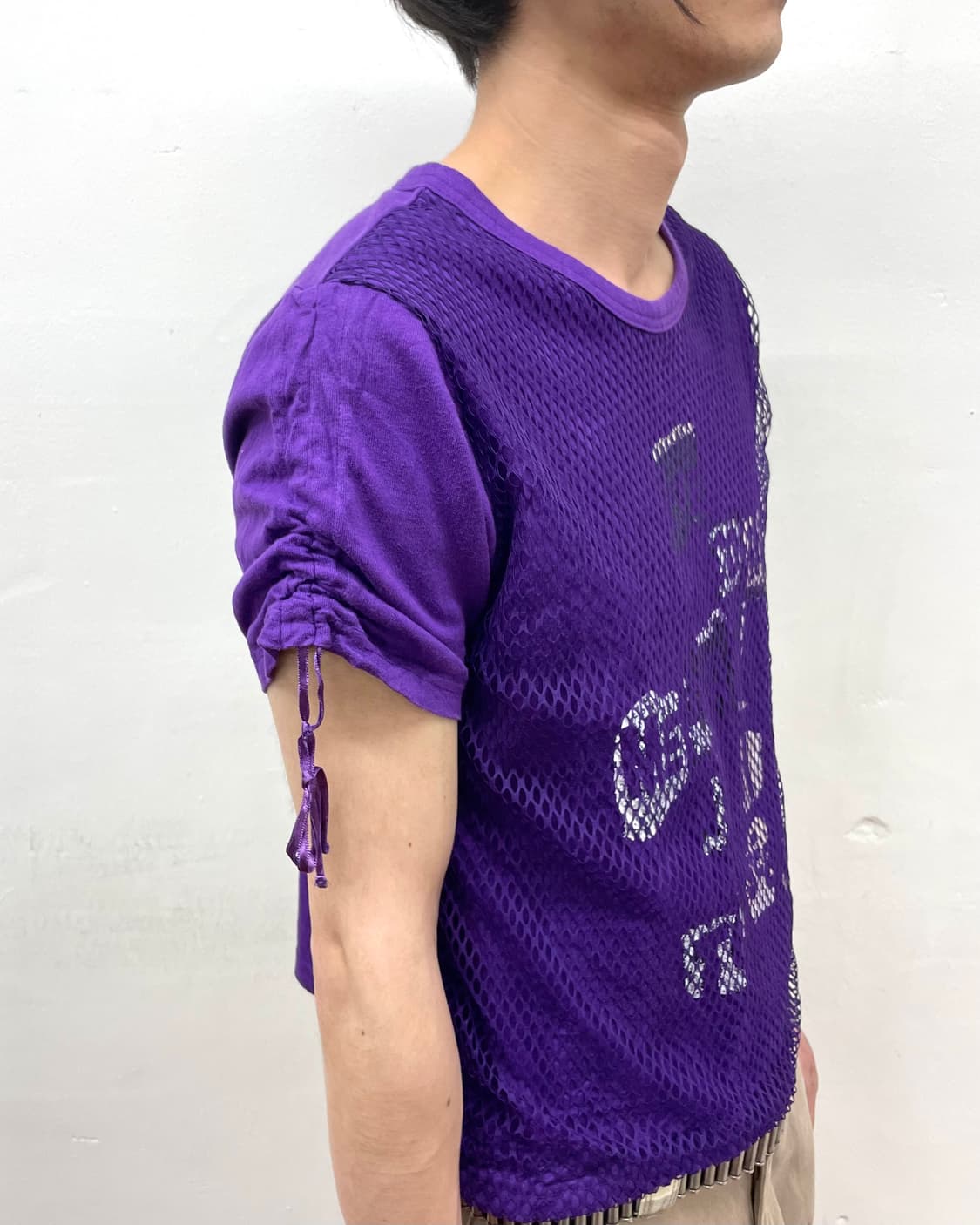 Purple Layering Strap T-Shirt 상품이미지4