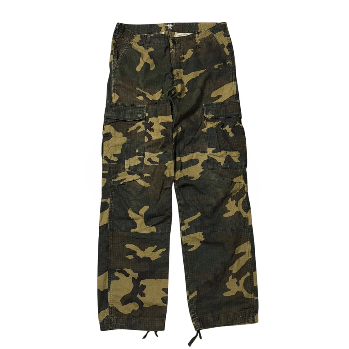 (34) 칼하트 WIP 더블니 카모플라쥬 카고팬츠 상품이미지4