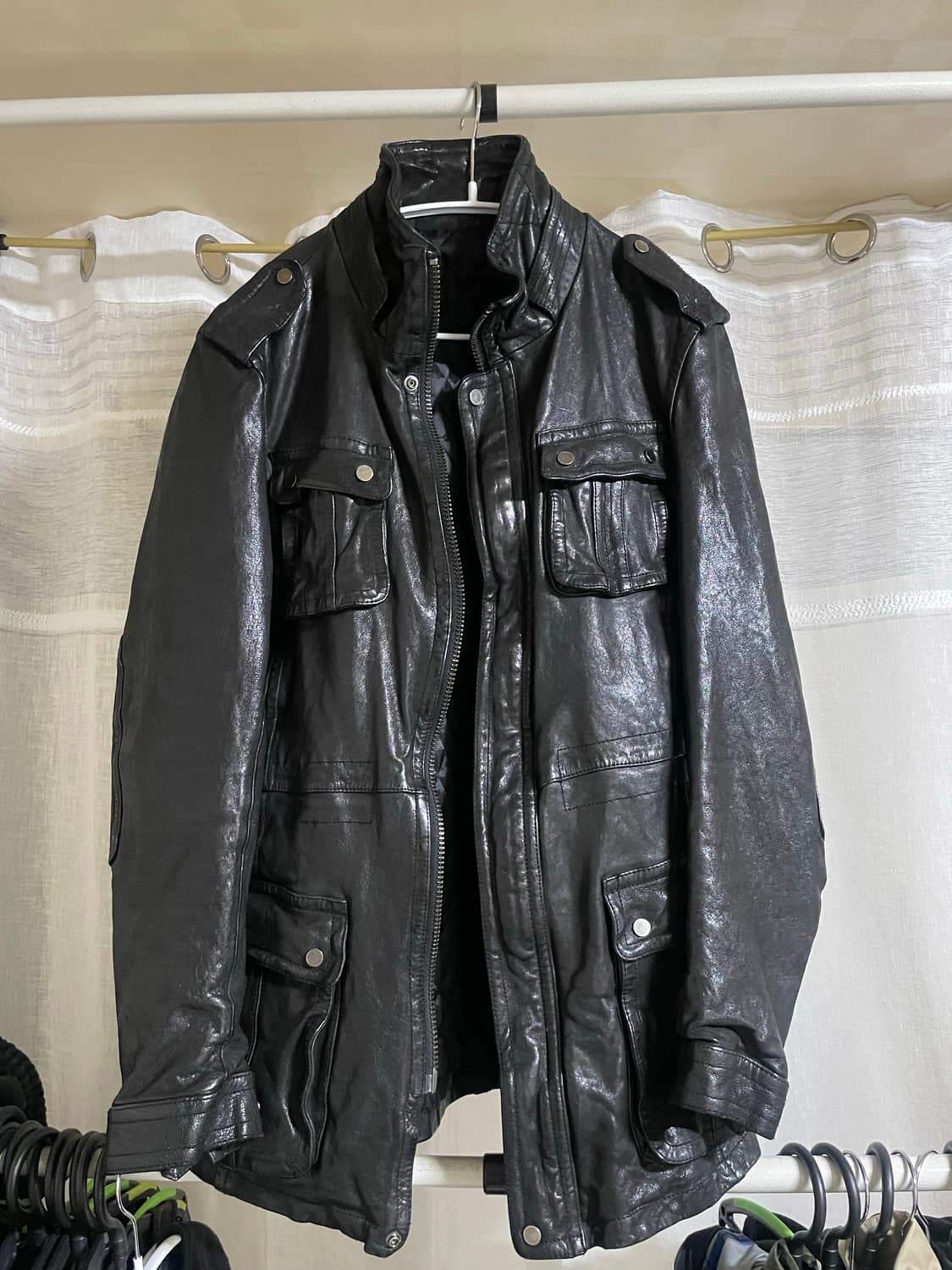 M65 빈티지 레더자켓 상품이미지2