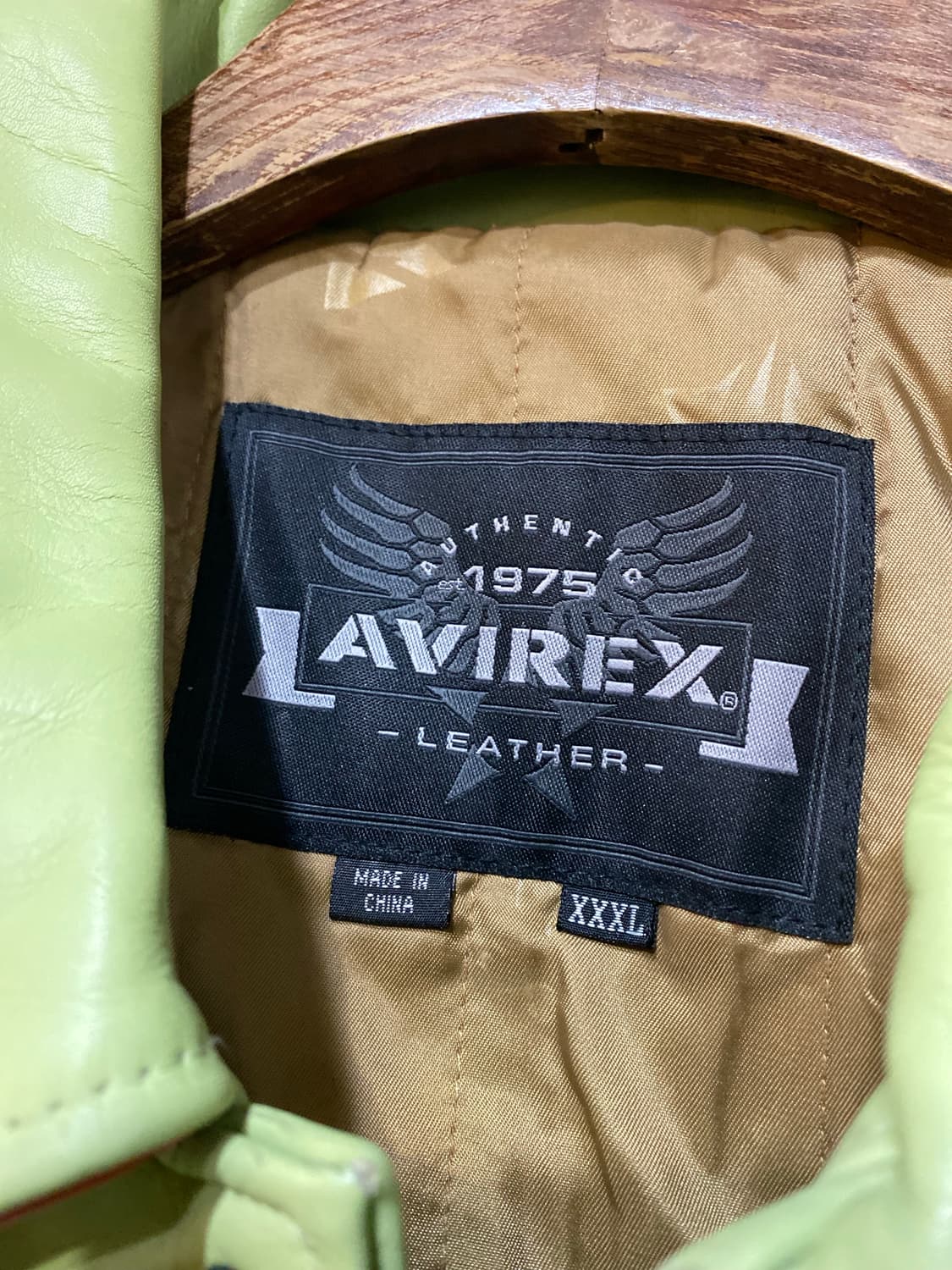 90s AVIREX 하이롤러 바시티 자켓 XXXL 상품이미지7