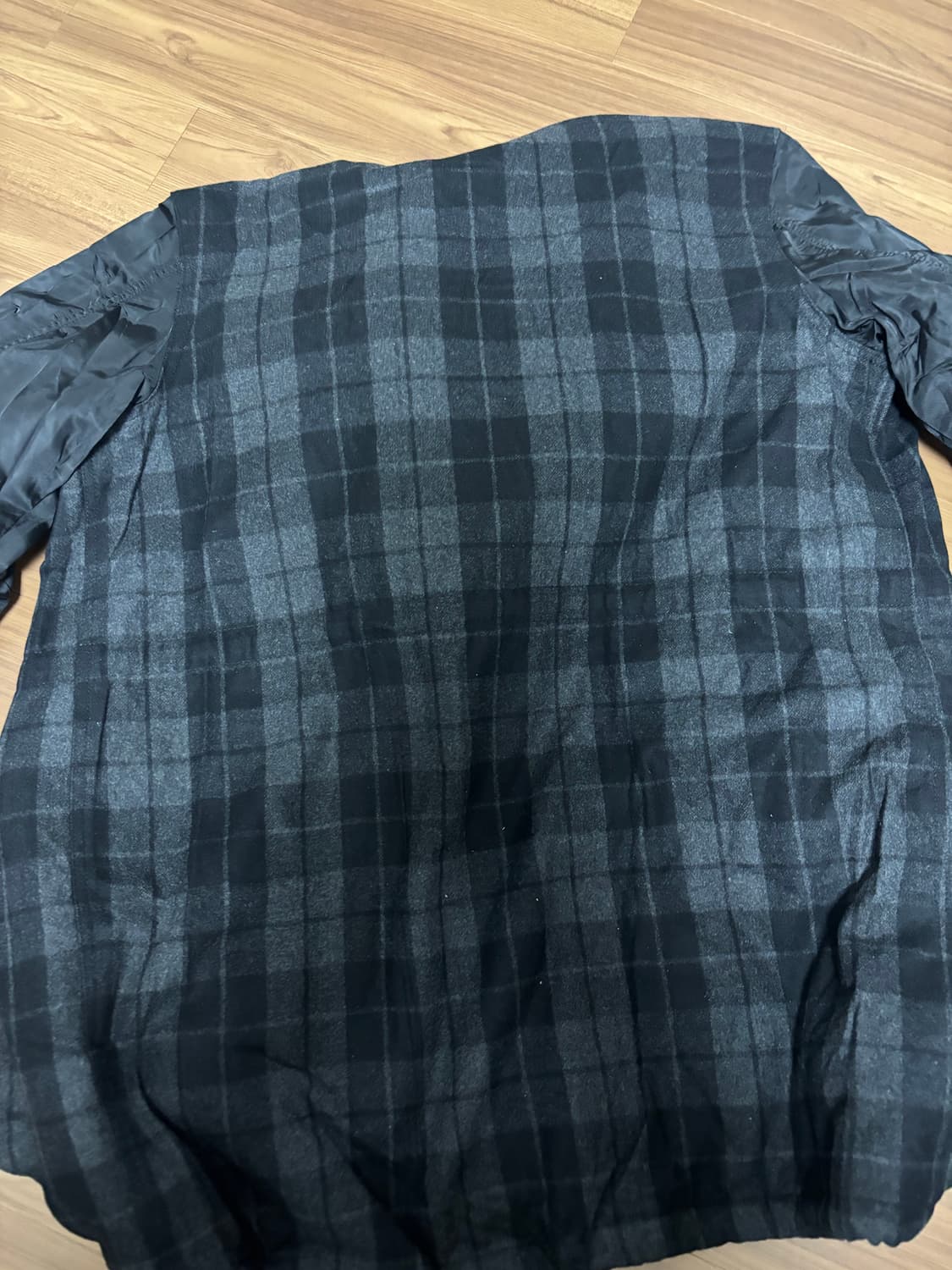 ARMANI EXCHANGE 자켓형 체크코트 상품이미지10