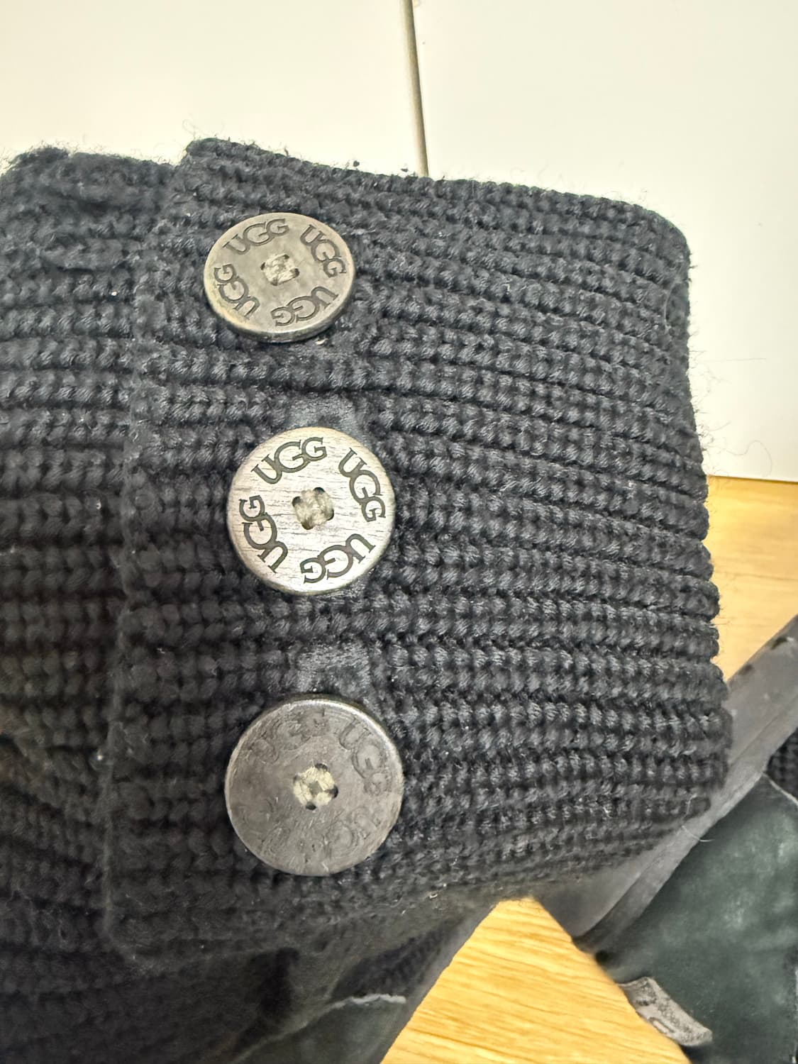 어그 니트 카디 니트 부츠 블랙 250 상품이미지9