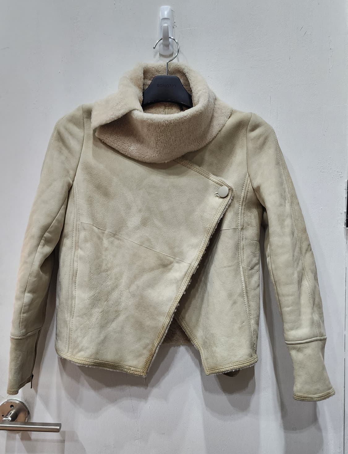 이자벨마랑 램스킨 가죽자켓 38 상품이미지1