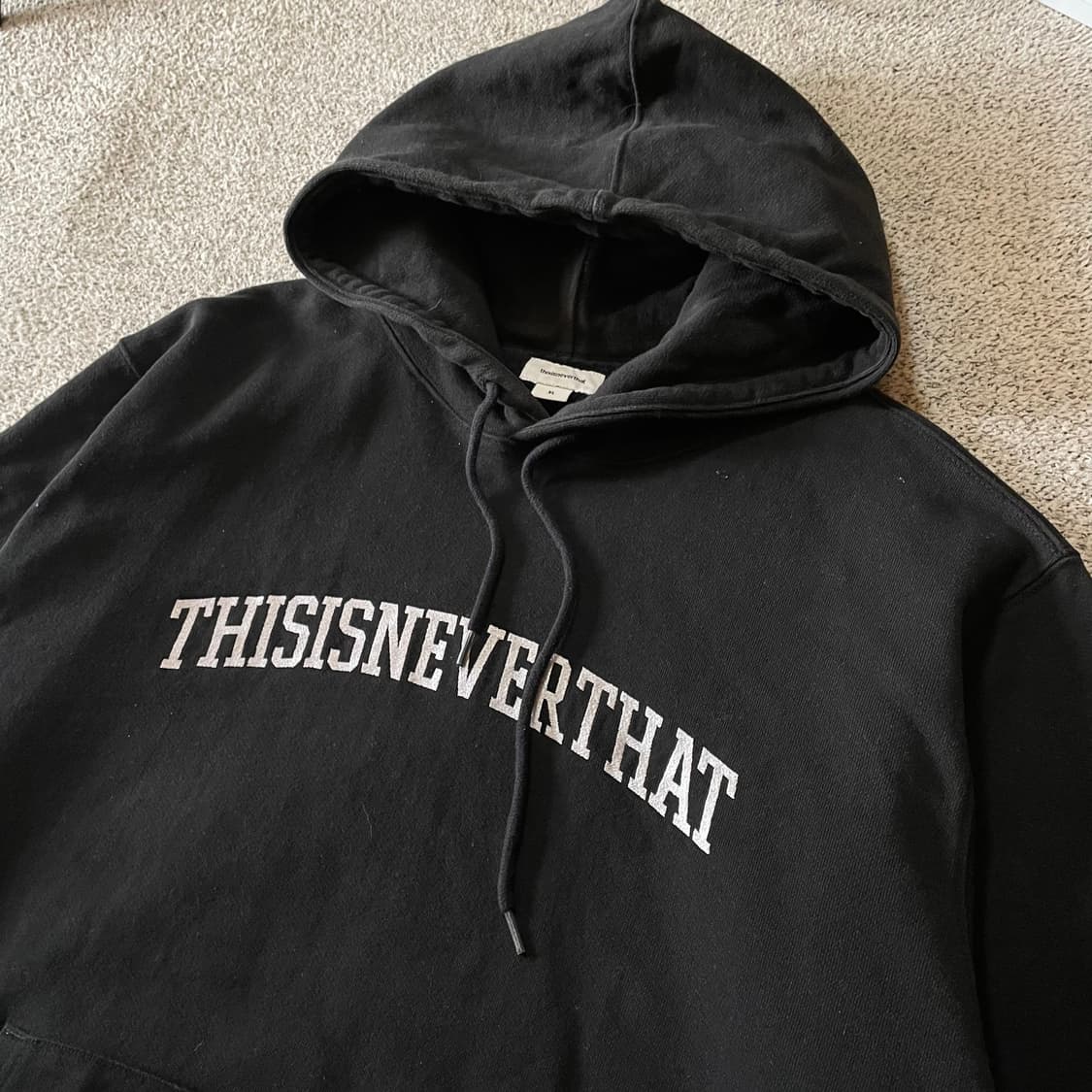 디스이즈네버댓 빅로고 후드티 상품이미지2