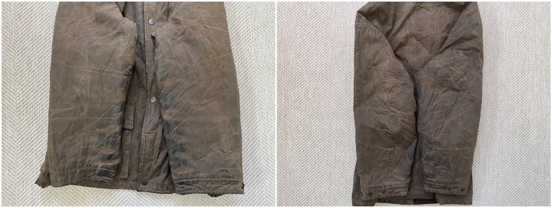 헨리코튼 에이징 왁스 코튼 필드자켓 J04201 상품이미지10