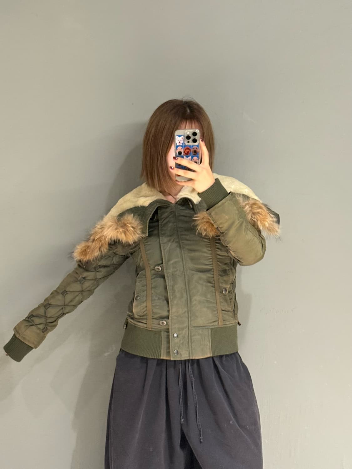 Avirex n2b lace-up point jumper 상품이미지2