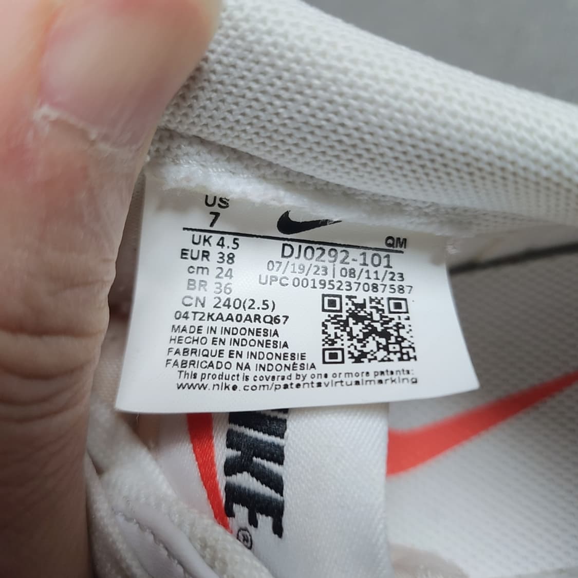 [240] 나이키 블레이저 로우 플랫폼 상품이미지6