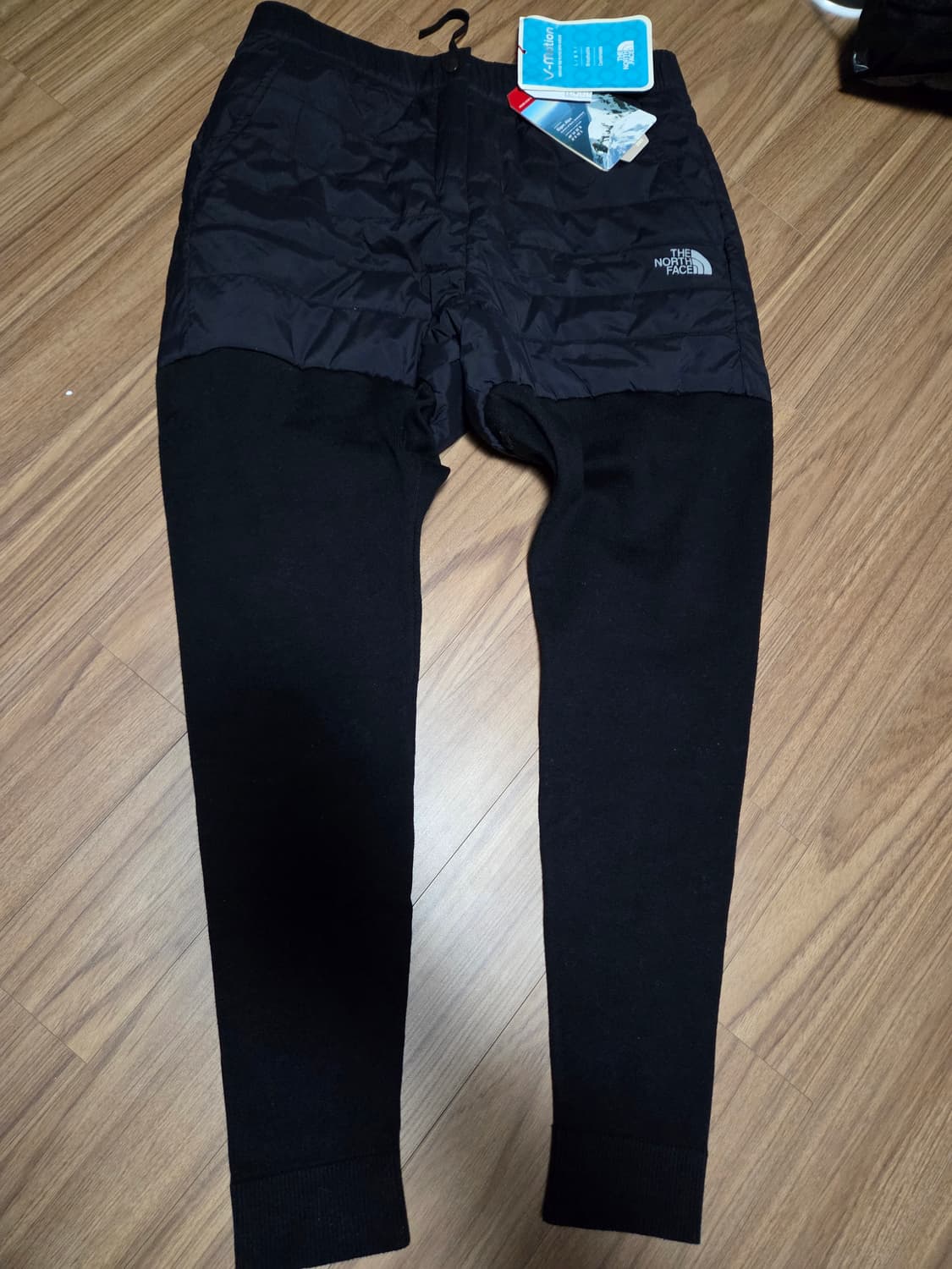 노스페이스 여성 니트패딩 팬츠 L 새상품  상품이미지1