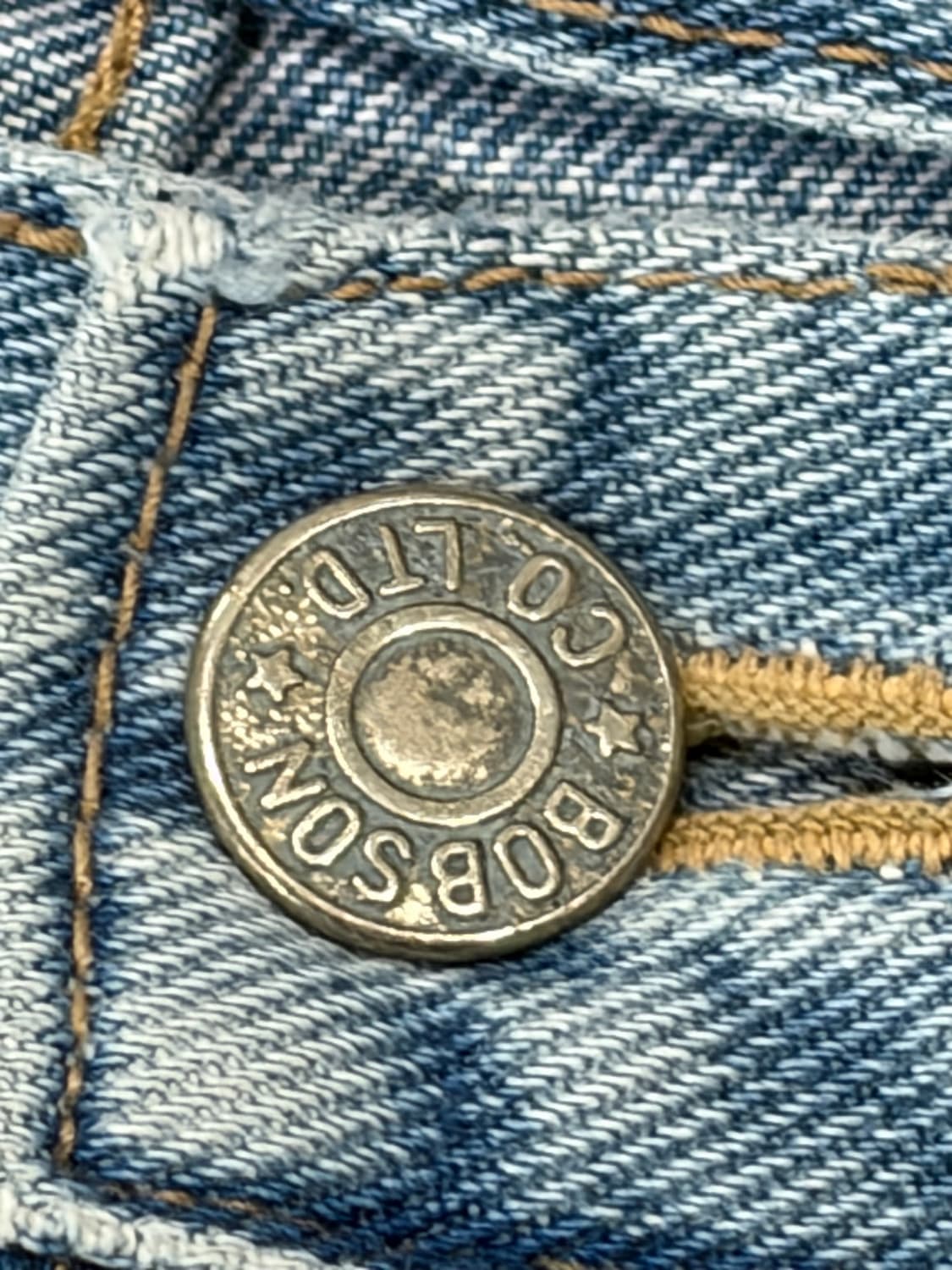 제팬 밥슨 901 루즈 테이퍼드 연청 데님 팬츠 상품이미지9