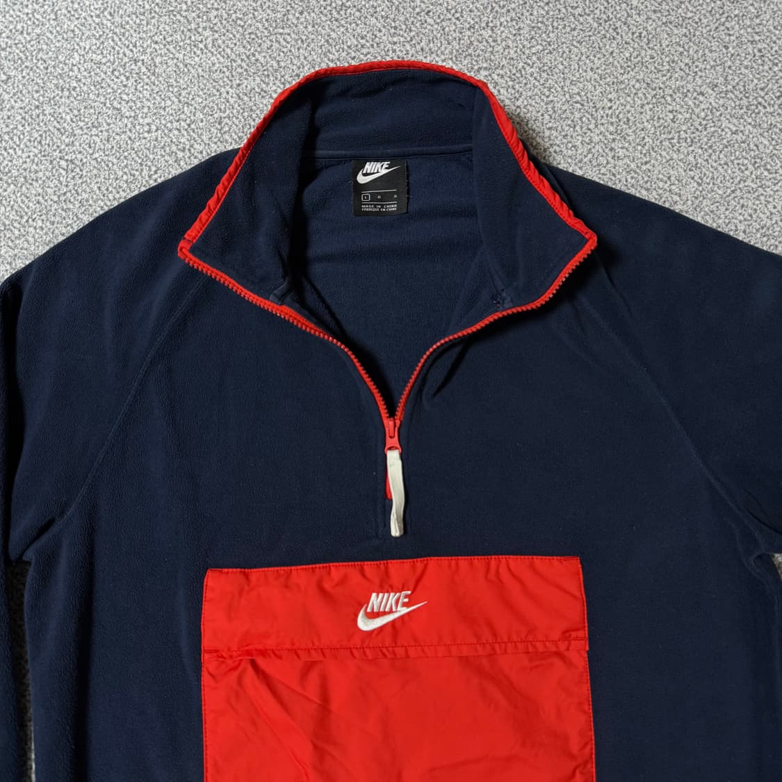 [정가 8만원] 나이키 후리스 반집업 L 상품이미지5