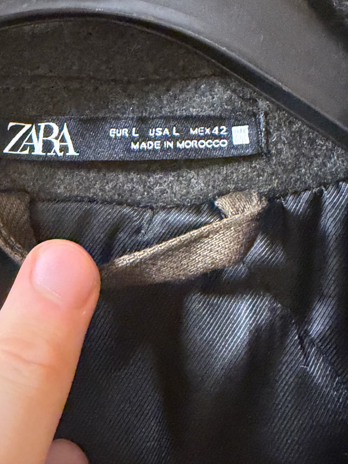 ZARA/봄버 자켓 (L) 상품이미지3