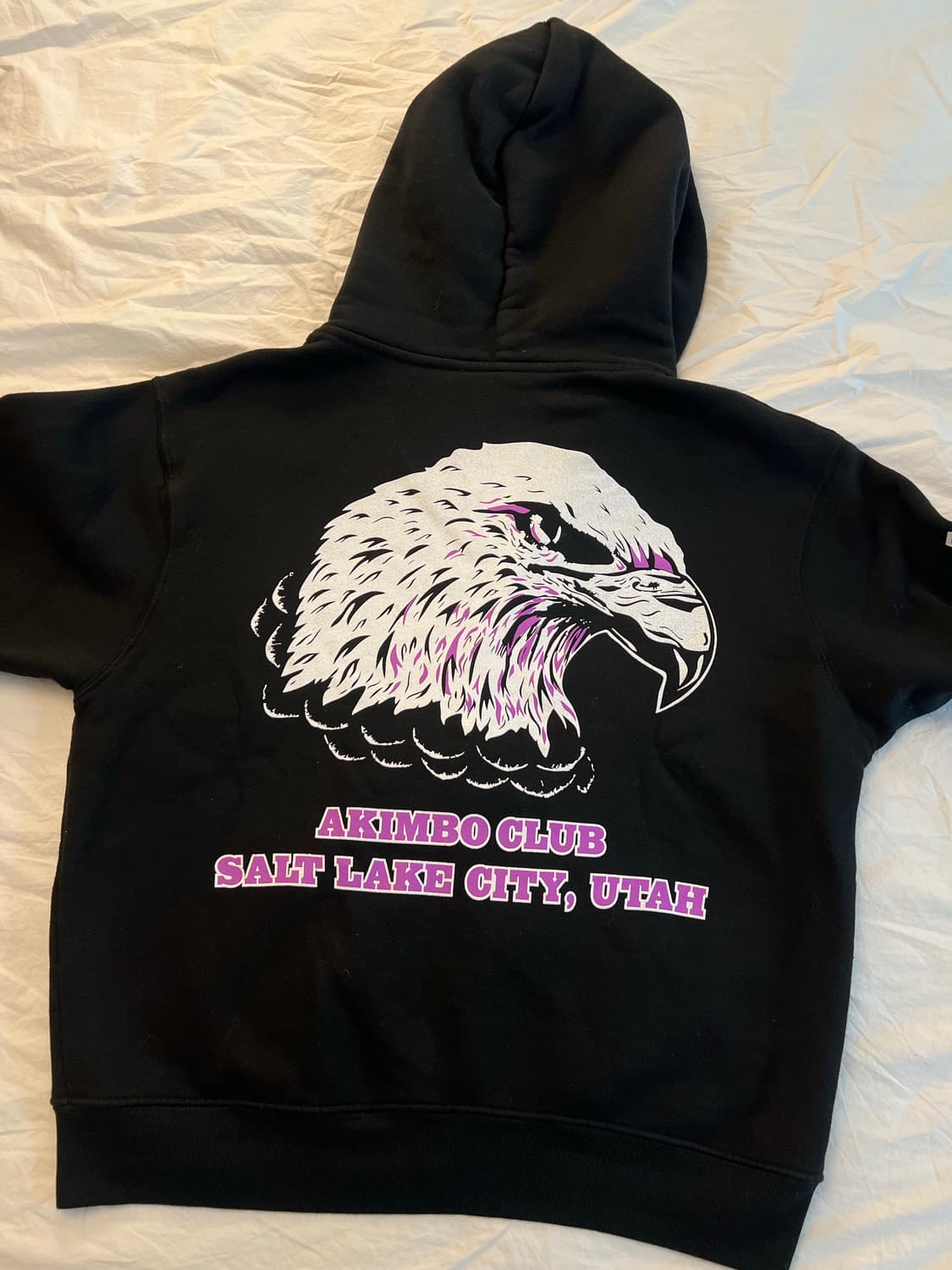 아킴보 클럽 프린팅 후드집업 M akimbo club 상품이미지1