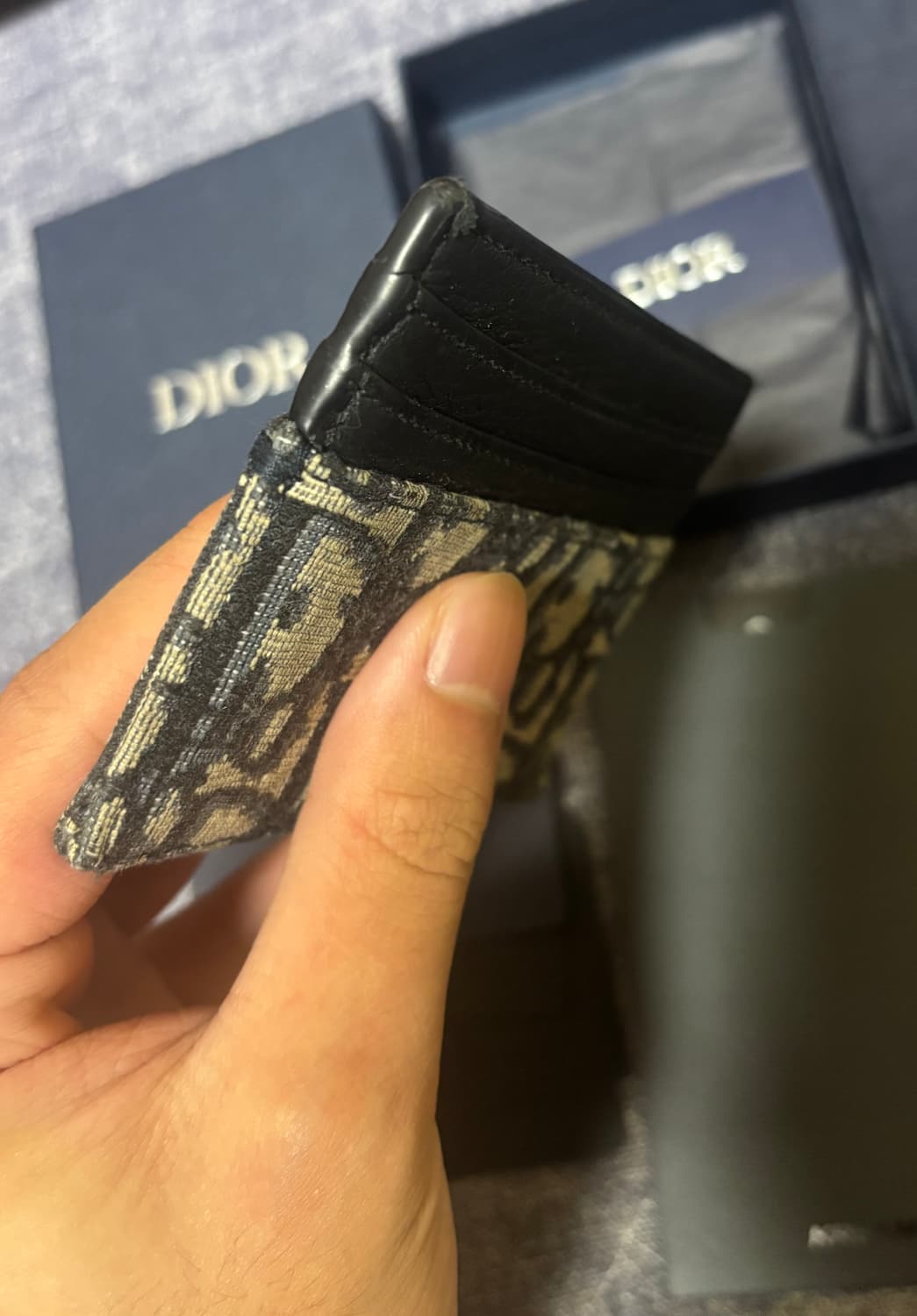 디올 오블리크 카드지갑 상품이미지4