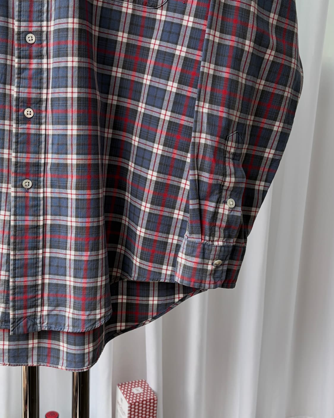 [M-L]폴로 랄프로렌 플레이드 체크 셔츠 상품이미지6