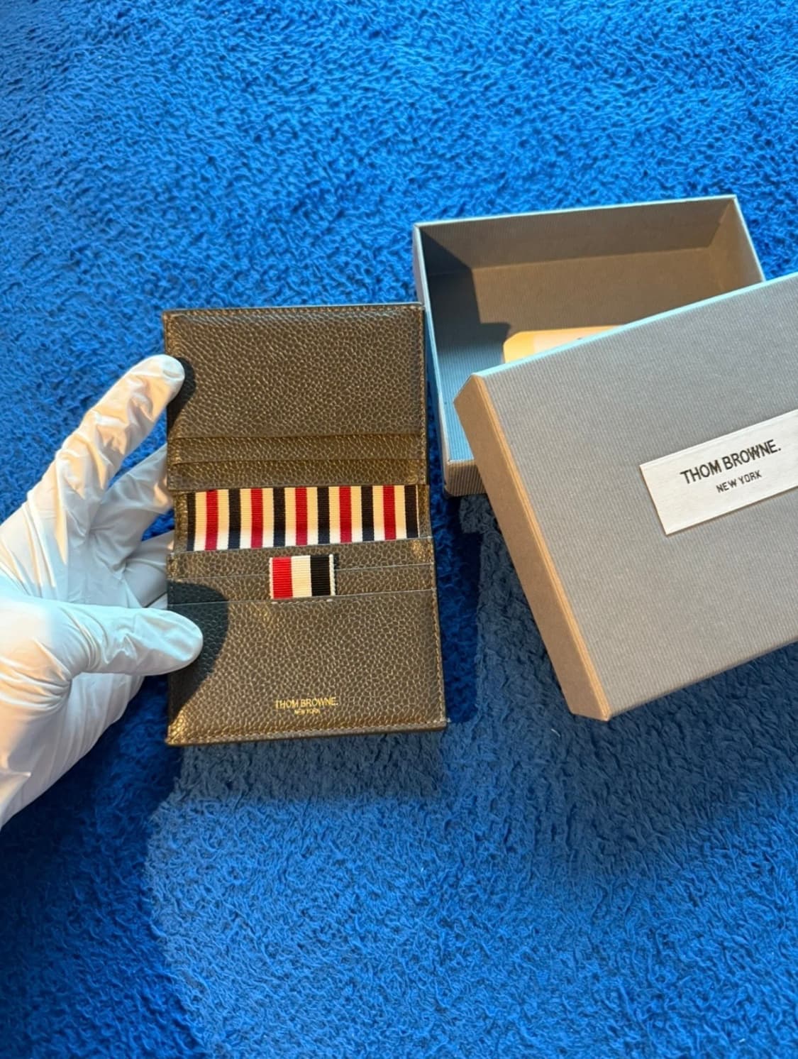 톰브라운 랍스터 카드지갑 (다크 그레이) A급 (풀박스) 상품이미지8