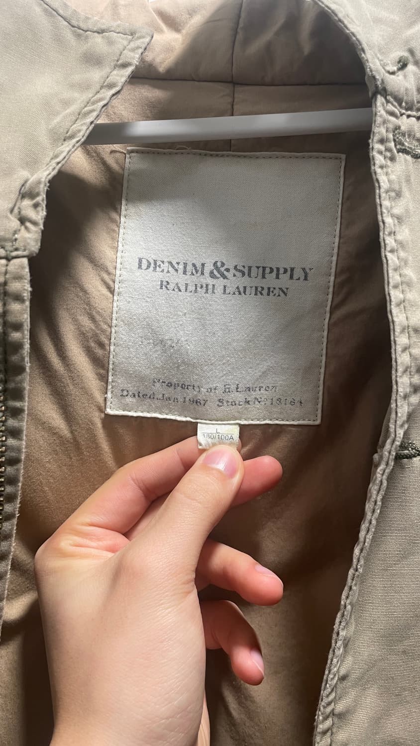 폴로 denim and supply 빈티지 야상 상품이미지2