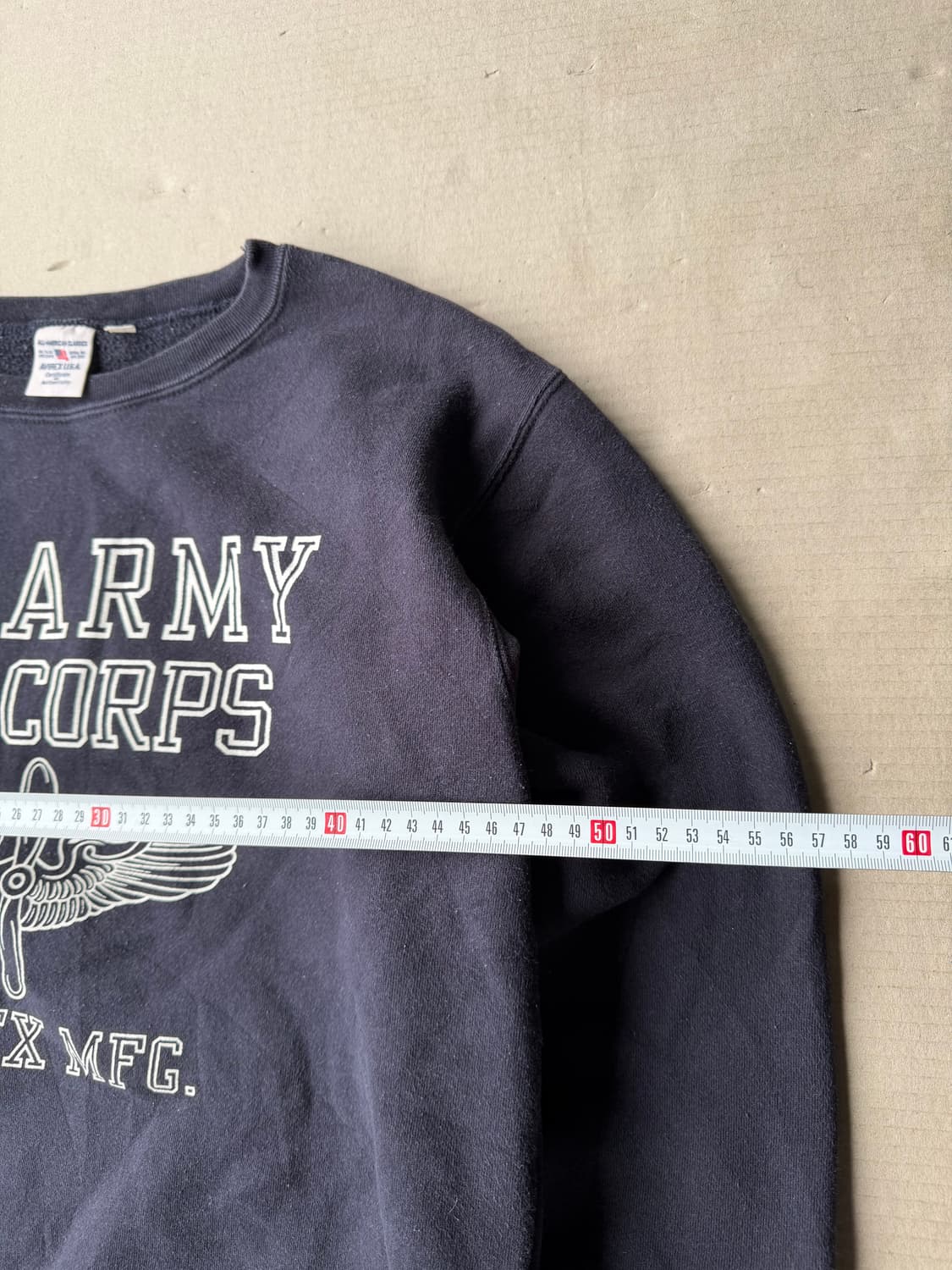 아비렉스 U.S. ARMY AIR CORPS 네이비 스웻셔츠 상품이미지6