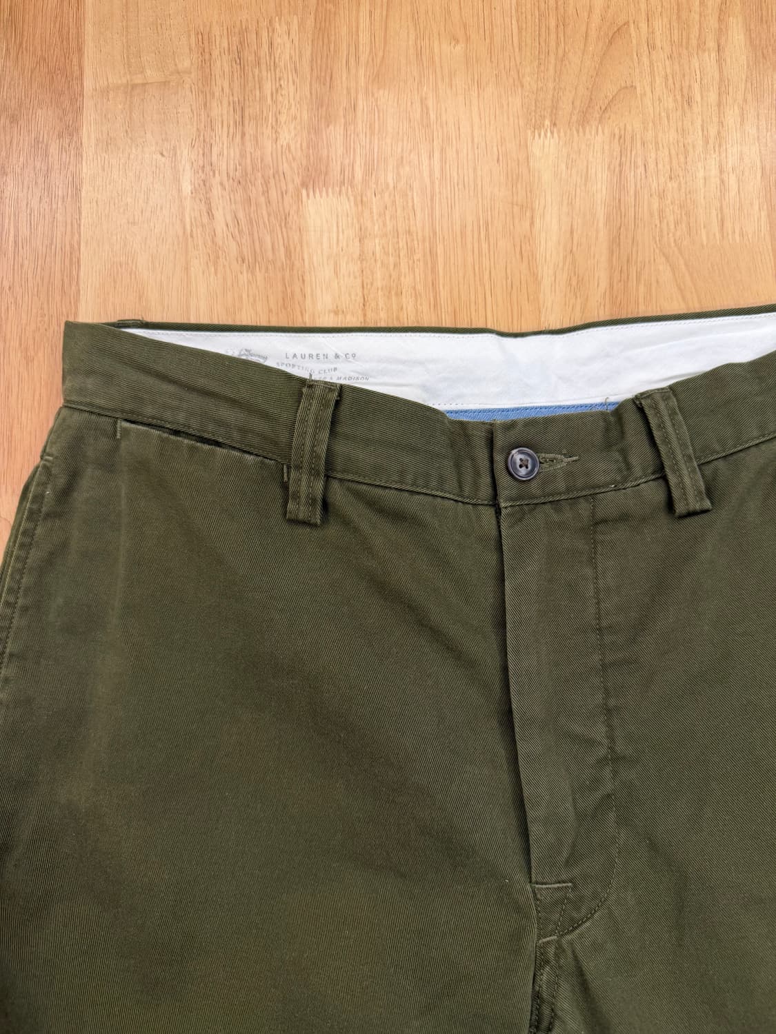 폴로 베드포드 치노 올리브 30 상품이미지4