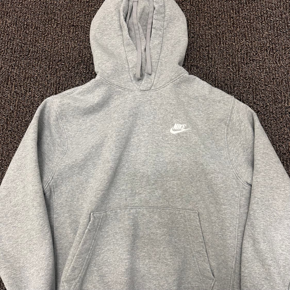 NIKE 나이키 기모 후드티 그레이 M 상품이미지2