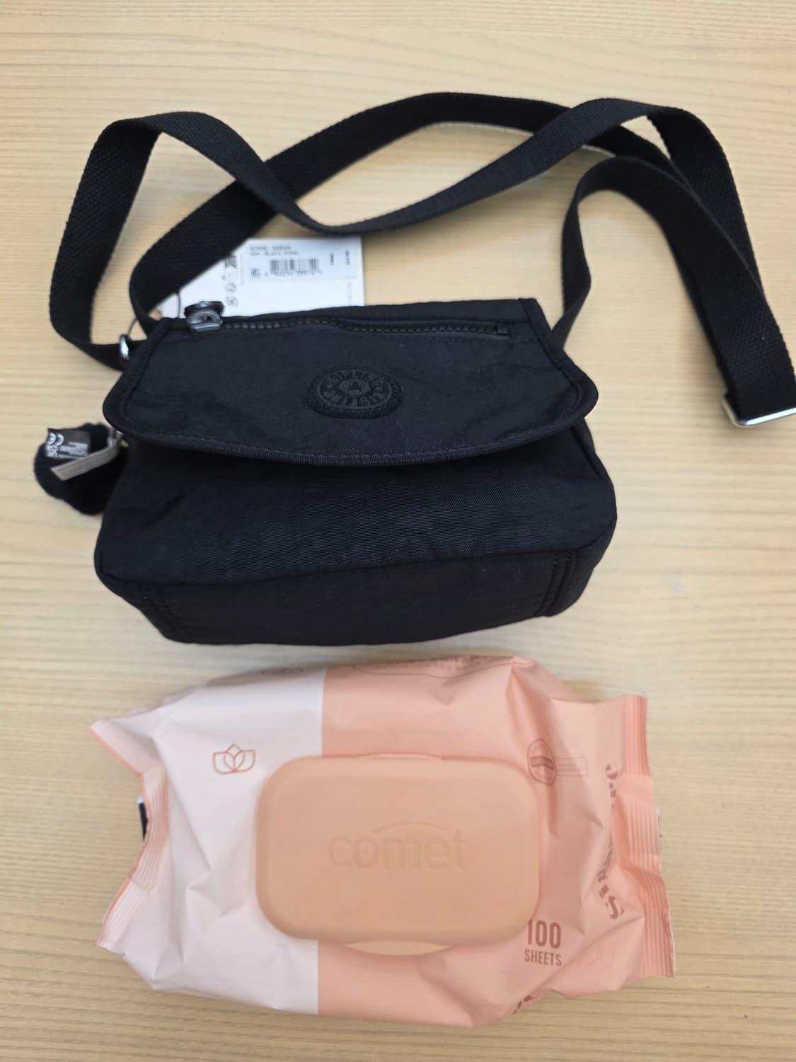 새상품)키플링 미니 크로스백 블랙 상품이미지7