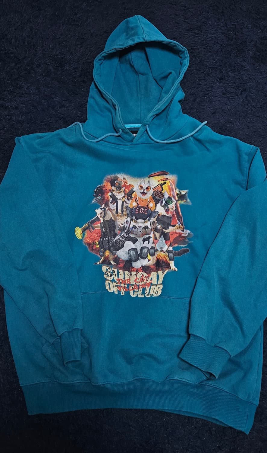 선데이 오프 클럽 선오클 후드티 상품이미지1