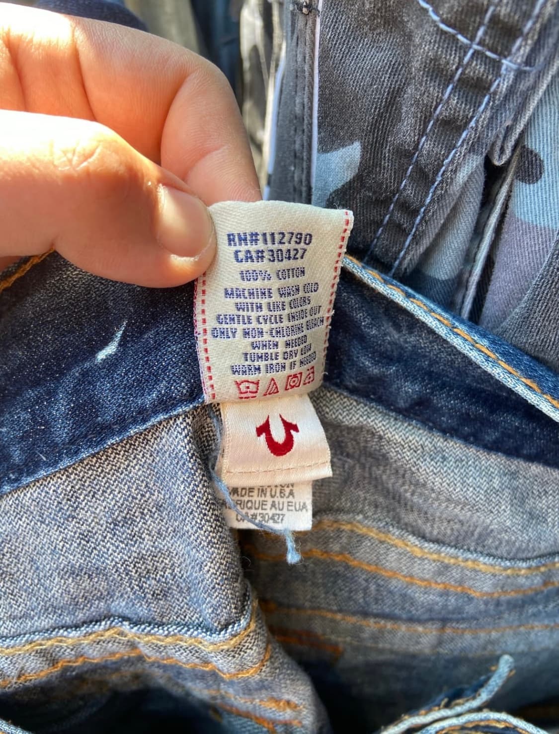 True Religion Rainbow Billy Flaired Jean 상품이미지8