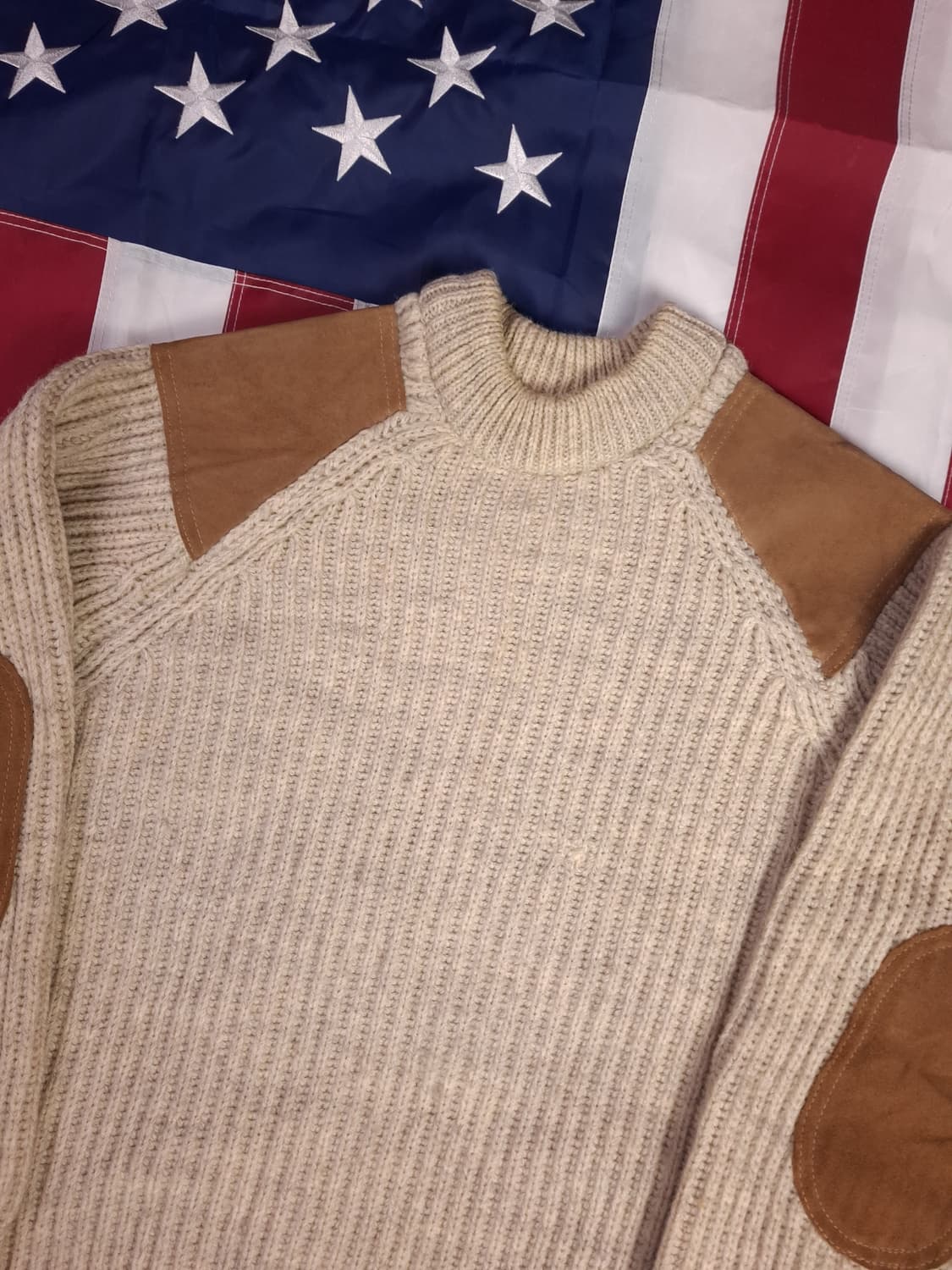 오리지날 영국제조 하이랜드2000 헤비울 코만도니트 상품이미지2